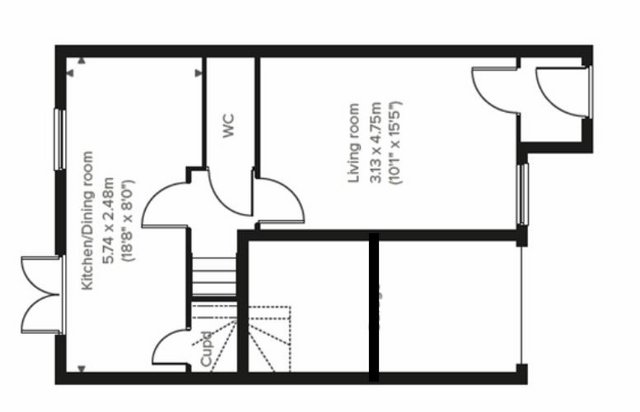 Image 3 of 3 bedroom semi detached house Ingleby Barwick IDEAL location