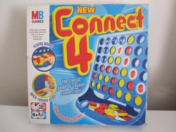 Image 1 of Connect 4 game MB games boardgame