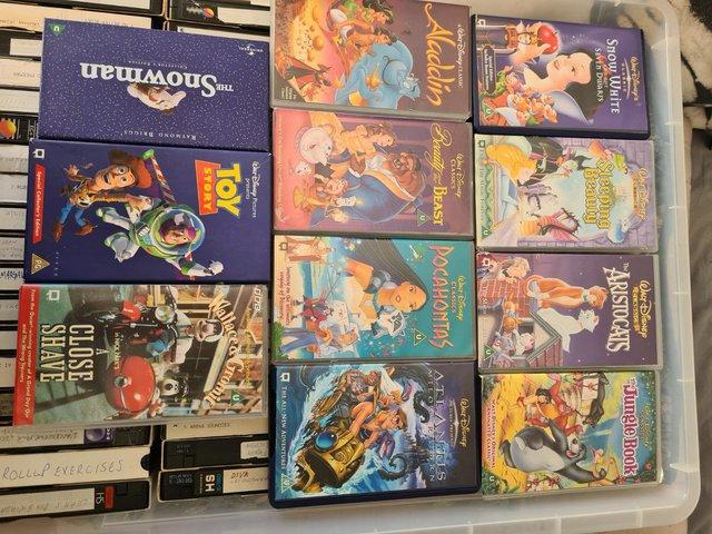 Preview of the first image of Children's VHS Tapes Bundle x 11 - 9 x Disney + 2 others.