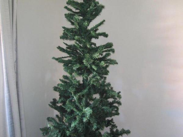 Image 2 of 7ft artificial green Christmas tree