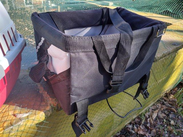 Preview of the first image of Pet carrier for bike or perhaps car?.