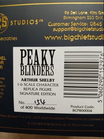 Image 2 of Big Chief Studio Peaky Blinders Arthur Shelby Figure set