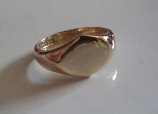 Image 3 of GENTS 9CT GOLD VINTAGE SIGNET RING - APPROX. SIZE U
