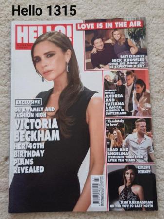 Image 1 of Hello Magazine 1315 - Victoria Beckham - on Family & Fashion