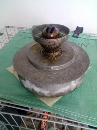 Image 2 of LARGE PARAFIN OIL BURNER DOUBLE WICK WAS USED IN MY GARAGE I