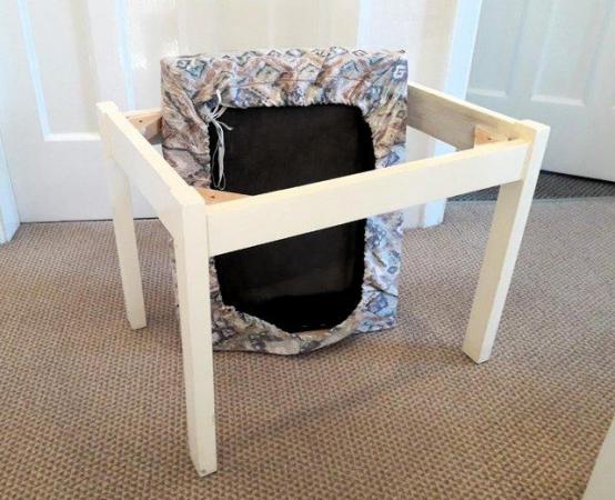 Image 2 of STOOL - DRESSING TABLE STOOL (or footstool)