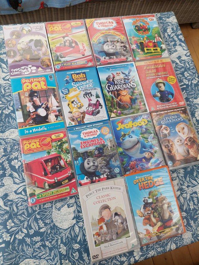 Preview of the first image of Various dvd's for children of mixed ages.