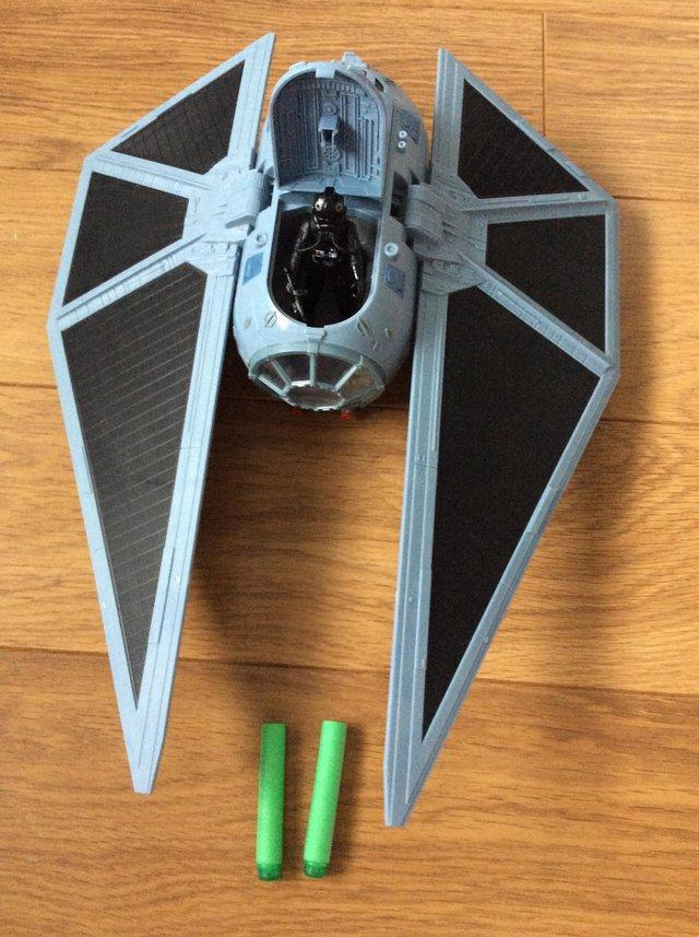 Preview of the first image of Star Wars Tie Strike Rogue One Vehicle.