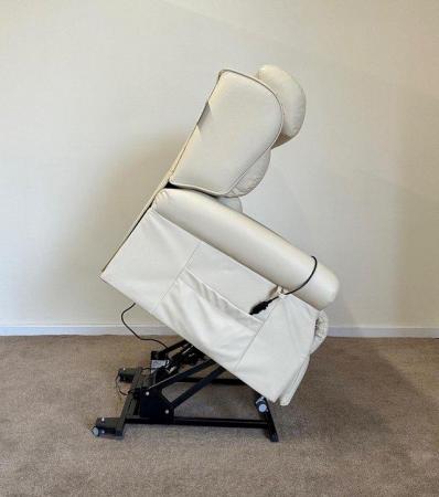 Image 19 of ELECTRIC RISER RECLINER DUAL MOTOR CHAIR LEATHER CAN DELIVER