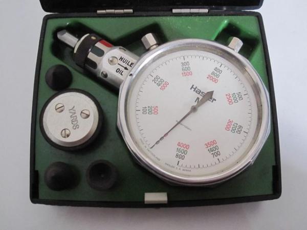 Image 3 of Hasler vintage swiss made hand held tachometer