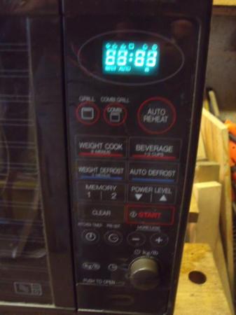 Image 2 of TOSHIBA COMBI MICROWAVE & GRILL 850W