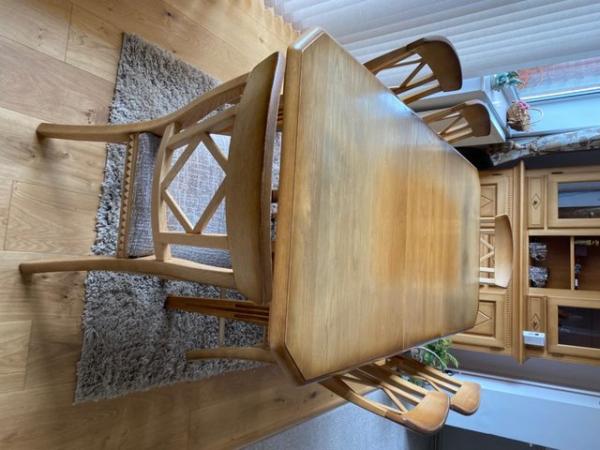 Image 1 of Dining Table with 6 Chairs