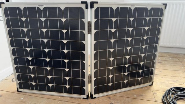 Image 3 of Suitcase Solar Panels, soft case plus one free Solar Panel