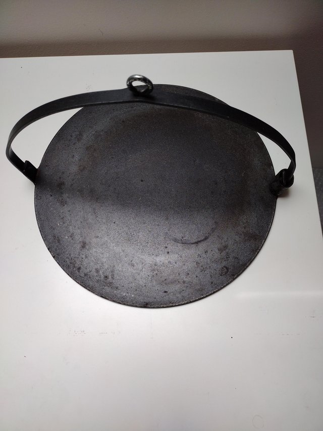 Preview of the first image of Cast iron skillet for use on open fire etc..