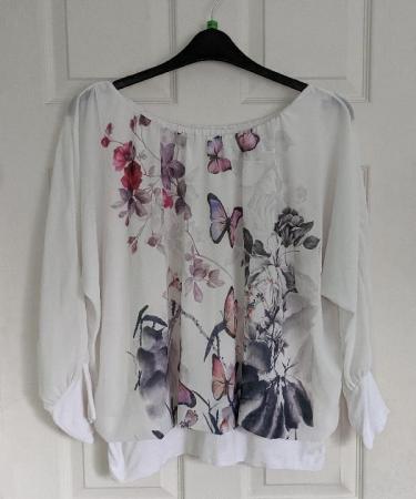 Image 1 of Lovely Ladies Made In Italy Butterfly Top