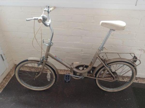 Image 2 of BSA, 1985 Fold up cycle, shoppers / campers bike Collector's