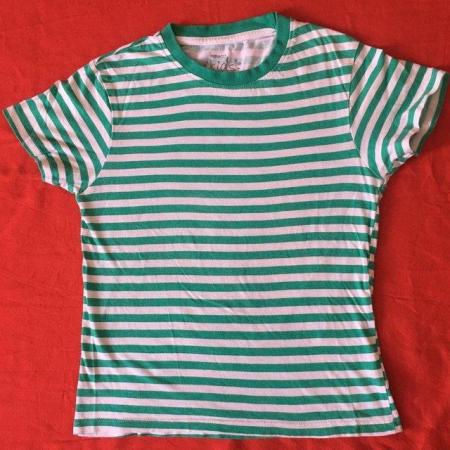 Image 3 of Striped t-shirt 6-7 yrs, striped polo 5-6 yrs 75p ea/£1 both