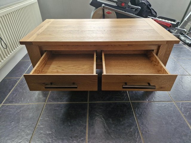Preview of the first image of Coffee Table - Solid Oak.