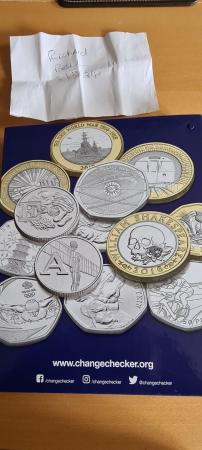 Image 3 of 10p alphabet coins 2019 uncirculated