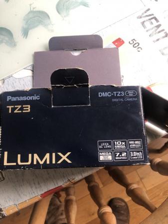 Image 1 of Panasonic LUMIX DMC TZ3 plus charger and battery