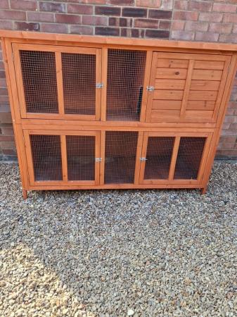 Image 3 of Rabbit hutch 5ft bluebell hideaway