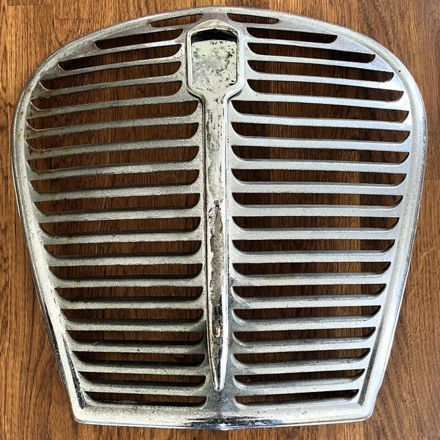 Preview of the first image of Austin A30 radiator grille c/w centre trim.ALSO OTHER PARTS.