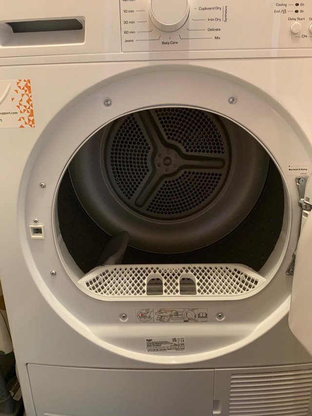 Preview of the first image of Condenser Tumble Dryer Bush TD7CNBCW 7KG.