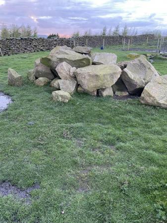 Image 3 of Stone rocks boulders feature rockeries £20 per ton
