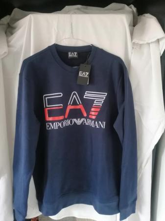 Image 2 of Emporio Armani Authentic EA7 Navy blue Sweatshirt in Large F