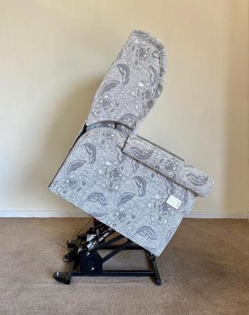 Image 19 of ELECTRIC RISER RECLINER DUAL MOTOR CHAIR GREY ~ CAN DELIVER