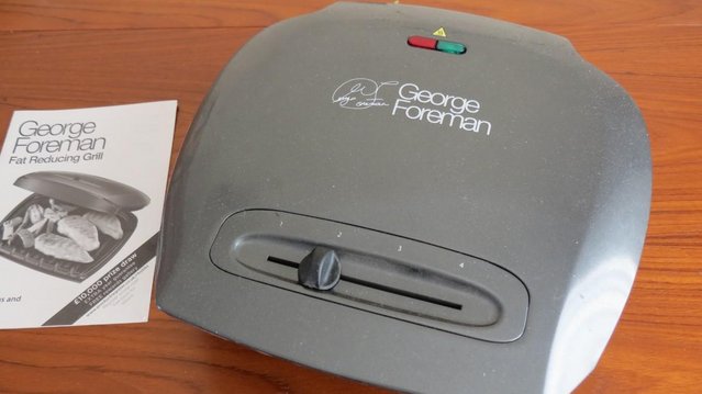 Image 1 of George Foreman Fat Reducing Grill