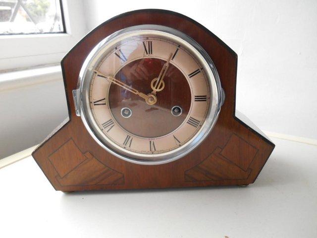 Preview of the first image of Wurttemberg Art Deco striking mantle clock.