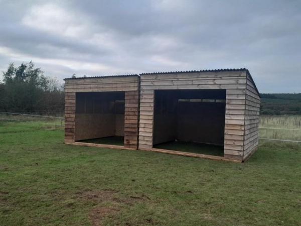 Image 3 of 12 x 12 field shelter to rent. £57.60 per month