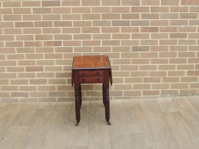 Preview of the first image of Victorian Extendable Side Table (UK Delivery).