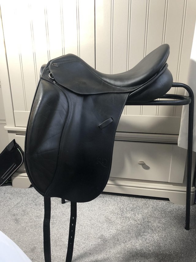 Preview of the first image of Pds Dressage saddle by Karl Hester.