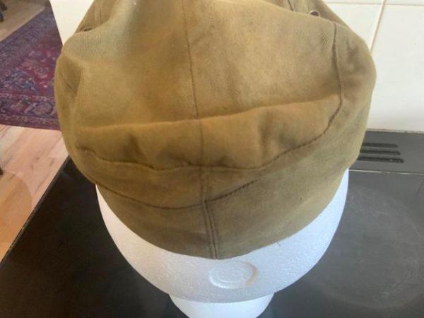 Image 5 of Africa Korps Soldiers Cap in worn but still good condition