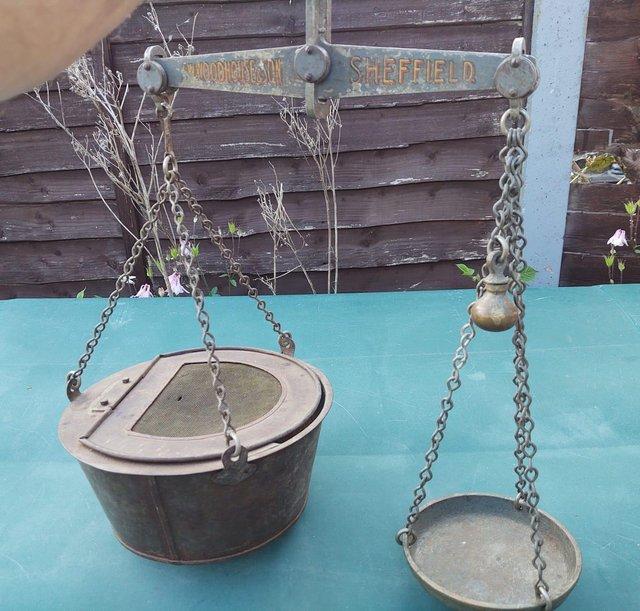 Preview of the first image of Rare Antique/Vintage Fish Weighing Scales.