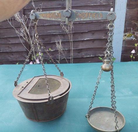 Image 1 of Rare Antique/Vintage Fish Weighing Scales