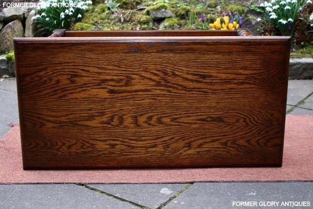 Image 79 of OLD CHARM LIGHT OAK TWO DRAWER COFFEE TABLE TV UNIT STAND