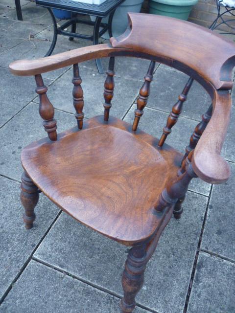 Preview of the first image of Victorian carver chair dating from about 1880.