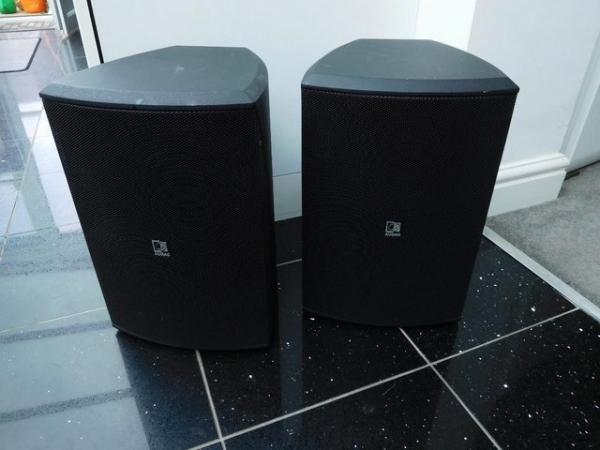 Image 3 of 2 x AUDAC ZENO 8 PA Speakers 2 way 200w 8 Ohms 8" Speaker 1"