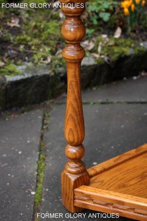 Image 43 of AN OLD CHARM VINTAGE CANTED HALL LAMP PHONE TABLE STAND