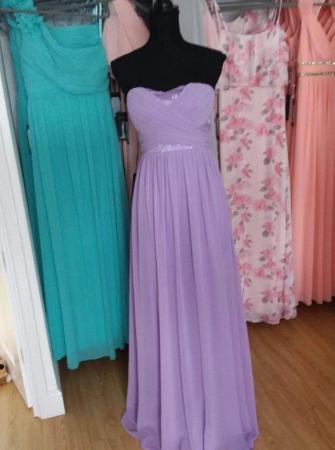 Image 1 of New Ever Pretty Lavender Floral Dresses