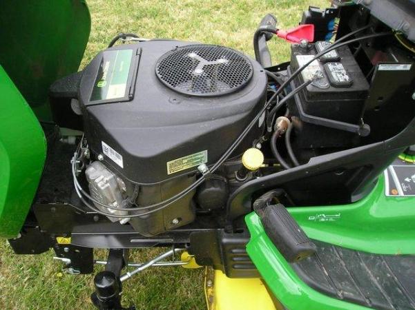 Image 4 of John Deere X350 ride on lawn tractor