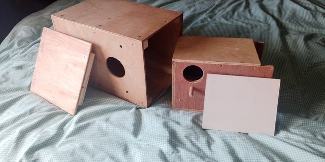 Preview of the first image of 2x bird boxs or can transfer other small animals.