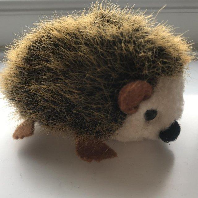 Preview of the first image of Hedgehog soft plush toy, Ark Toys..