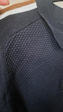 Image 1 of Next mens navy cotton jumper