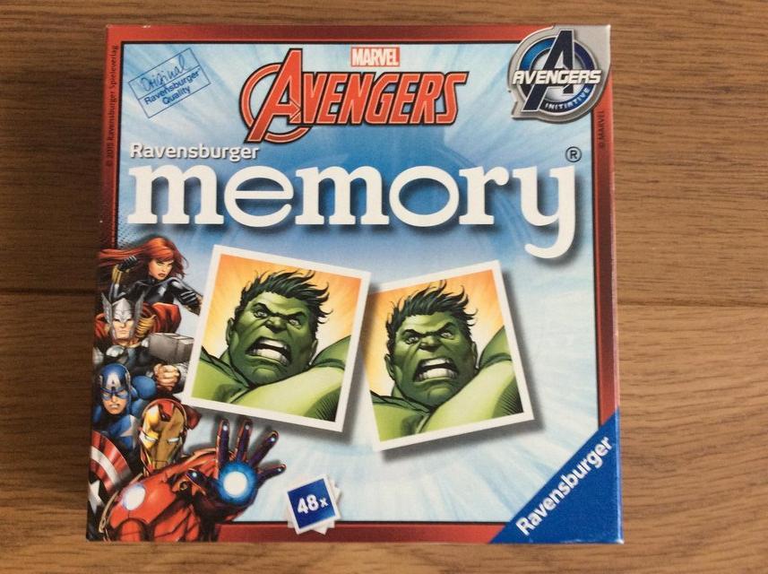 Preview of the first image of Marvel Avengers Memory Game by Ravensburger.