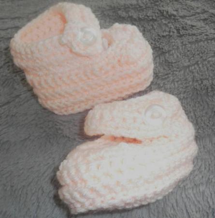 Image 3 of handmade crochet baby set