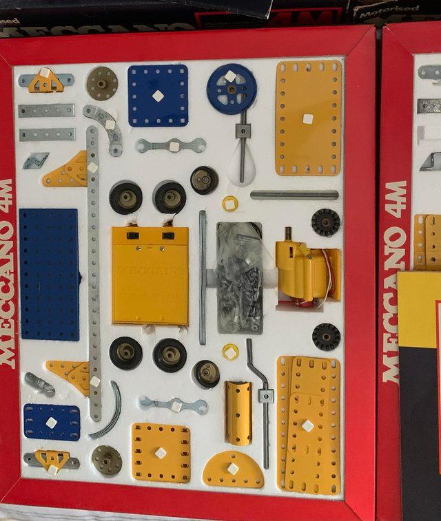 Preview of the first image of Very rare Meccano 4M construction set unused as new.